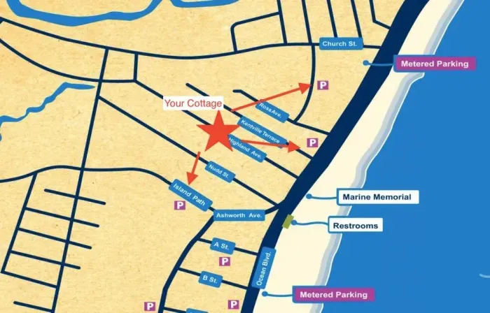 Additional parking available just steps away - for more information, please visit http://hamptonbeach.com/parking/