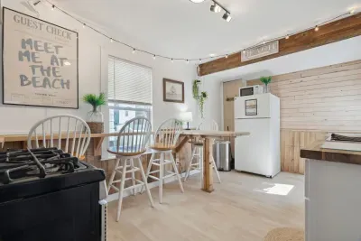 Eat in kitchen with every amenity you’ll need during your stay.