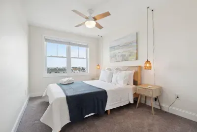 Bedroom #3 with queen bed. Clean linens provided!