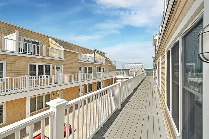 View of the water from the front door