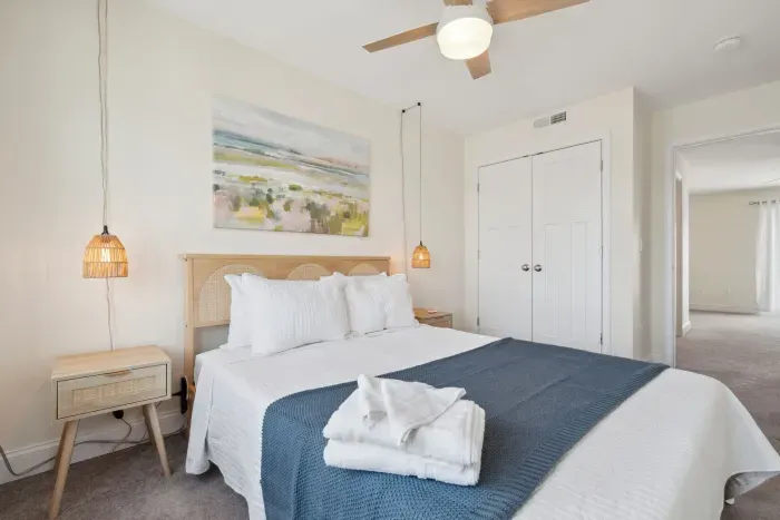 Bedroom #3 with queen bed