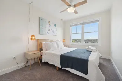 Bedroom #2 with queen bed. Clean linens provided!