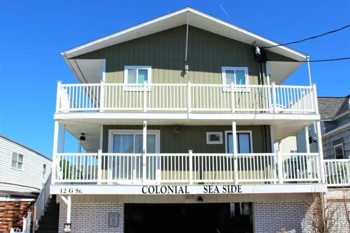 Front of the building