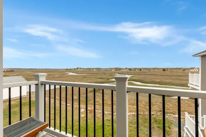 Views from the second story balcony!