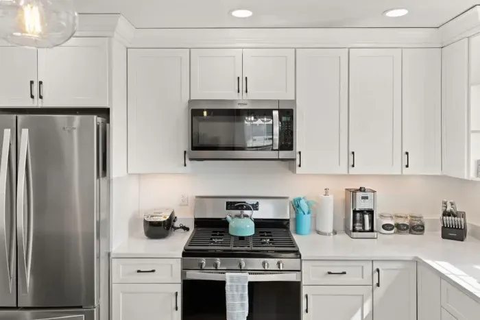 Fully stocked kitchen for enjoying home-cooked meals