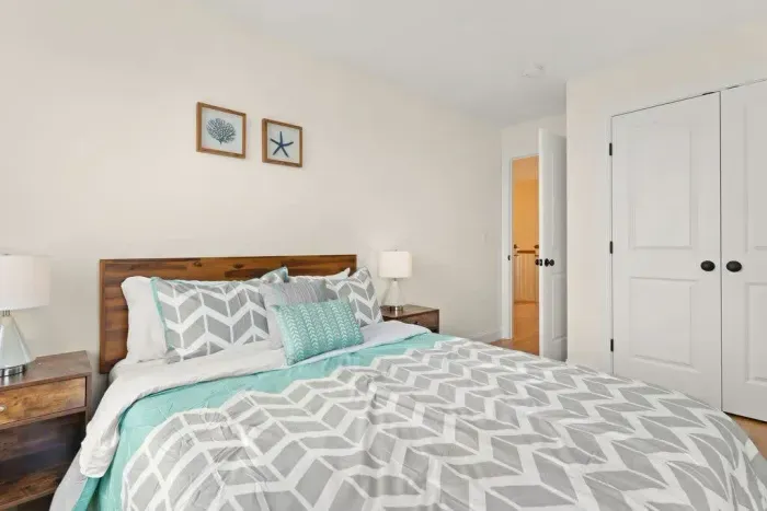 Bedroom #2 with queen bed. Clean linens provided!