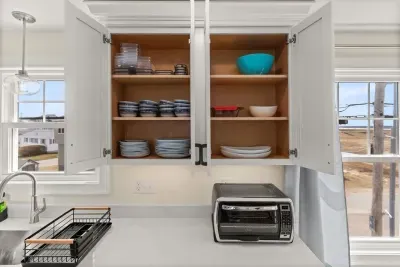 Fully stocked kitchen for enjoying home-cooked meals