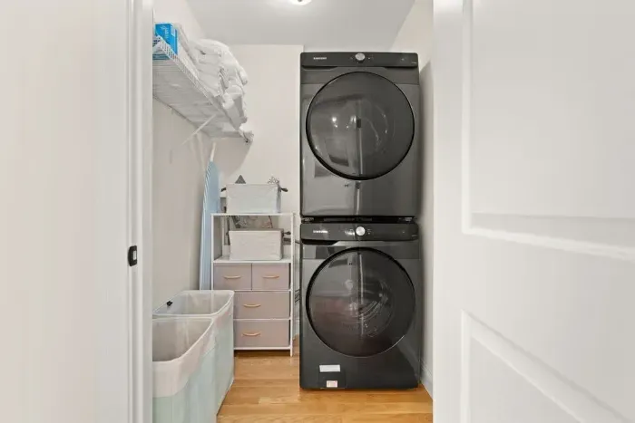 Dedicated laundry room
