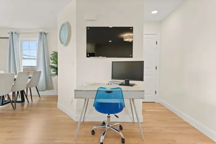 Dedicated work from home desk