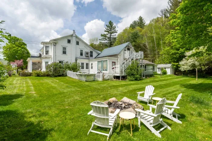 Large, shared yard with fire pit! 