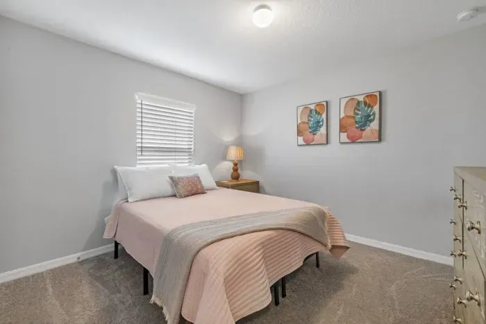 Bedroom #2 with queen bed.