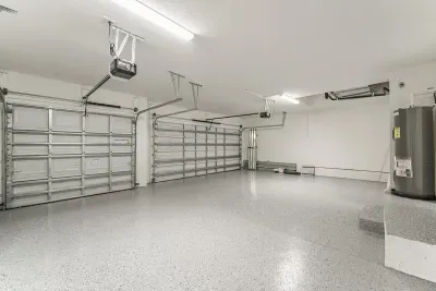 Our 3-car garage