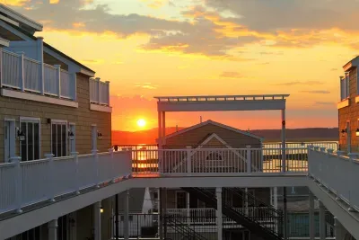 Sunset from the third floor common area!