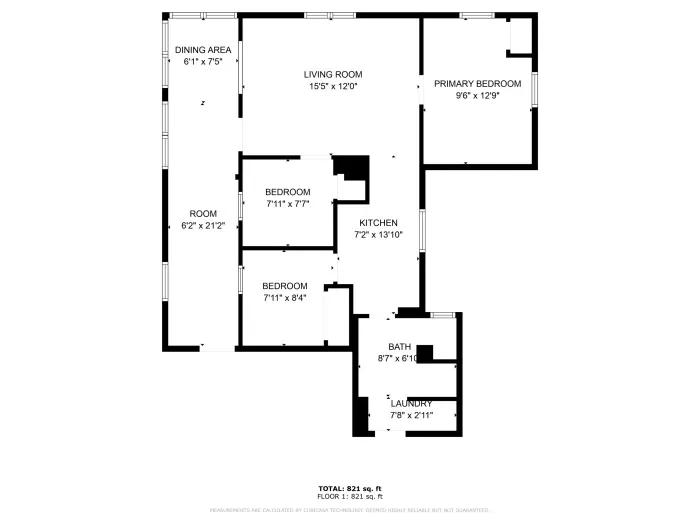 Floor plan of the property!