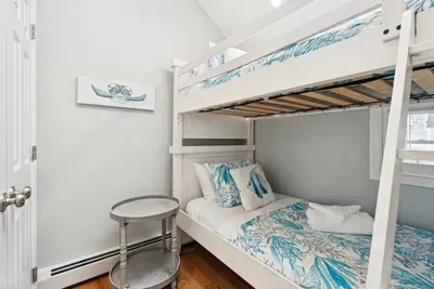3rd bedroom with twin over twin bunk bed