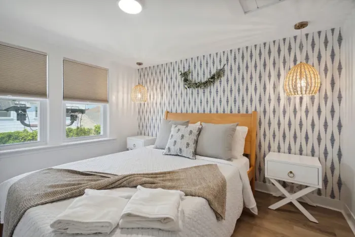 Bedroom #2 with a queen bed