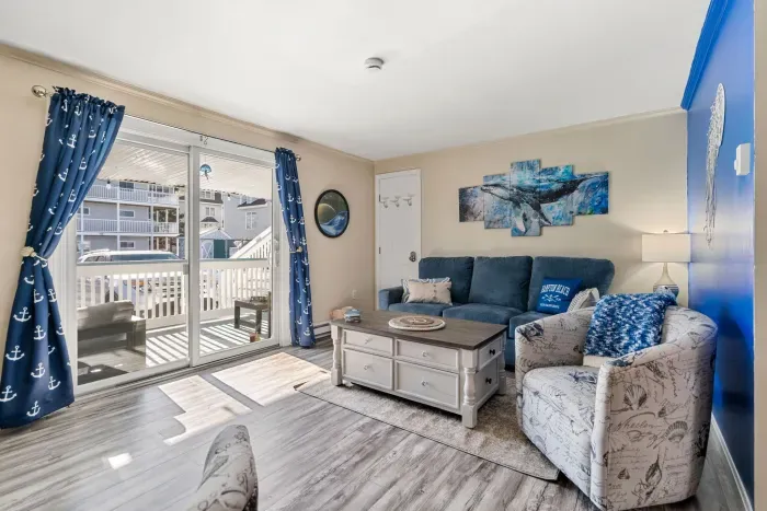 Welcome to Shangri-La escape! The living room has a smart tv and a pull out sofa!