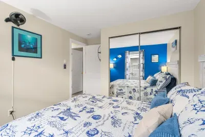 Bedroom #2 with a Queen bed. Clean linens provided
