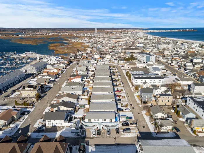 Aerial view of the home!