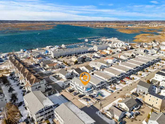 Aerial view of the home!