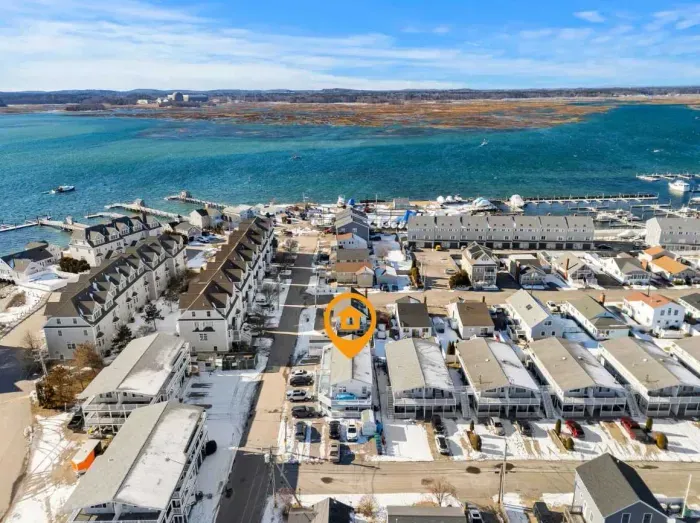 Aerial view of the home!