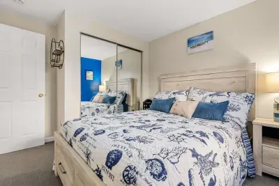 Bedroom #2 with a Queen bed. Clean linens provided