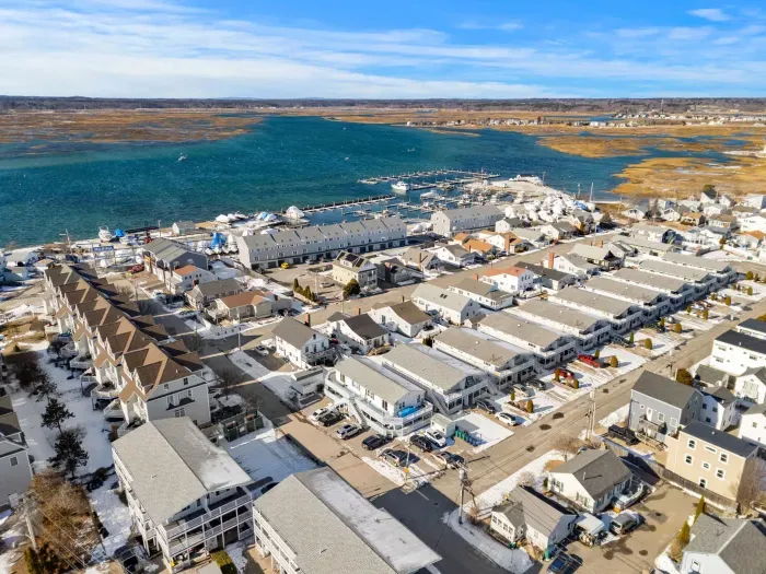 Aerial view of the home!