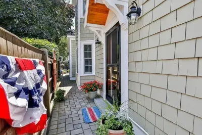 Front private entrance