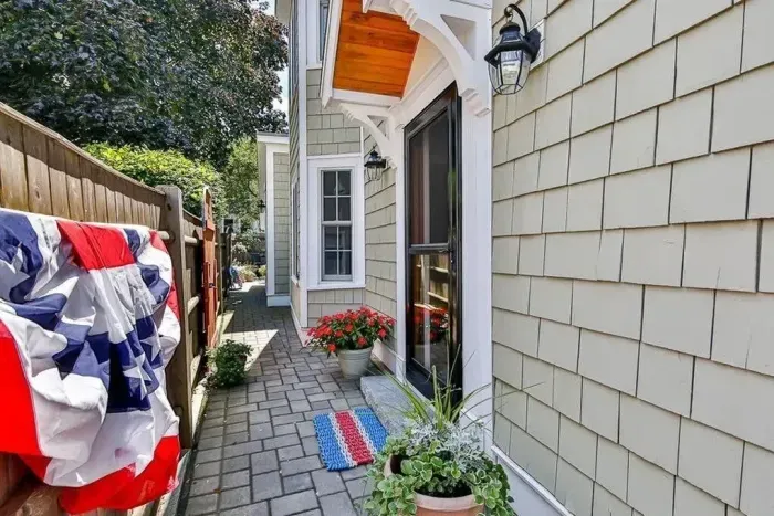 Front private entrance