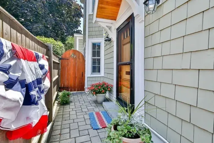 Front private entrance