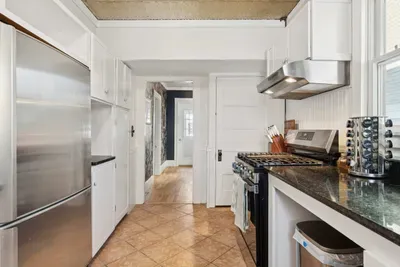 Full kitchen with everything needed to make a great meal! Please note there is no dishwasher.