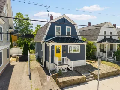 Exterior view of the home. Free street parking is available!