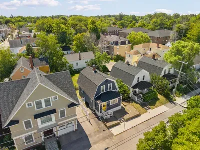 Aerial view of the home!