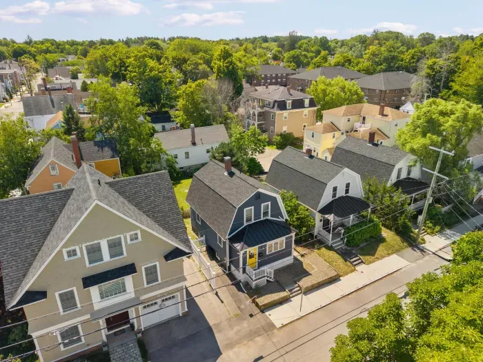 Aerial view of the home!
