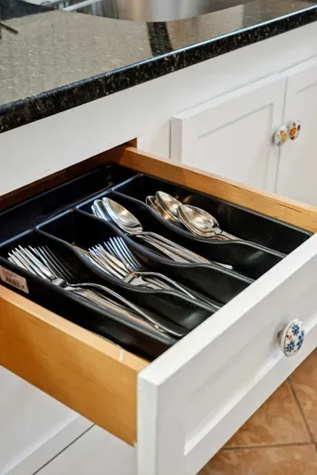 Full kitchen with everything needed to make a great meal! Please note there is no dishwasher.