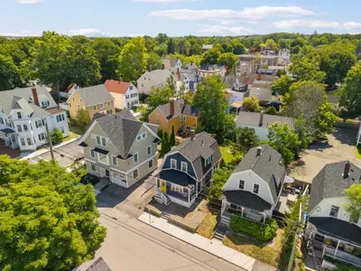 Aerial view of the home!
