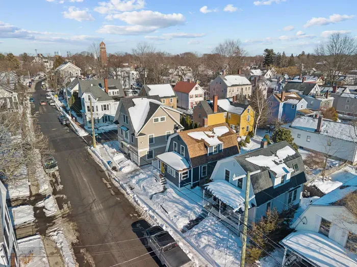 Aerial view of the home!