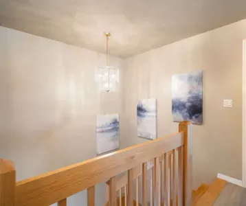 Second floor hallways/stairwell