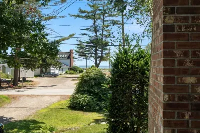 View from the left side of the deck