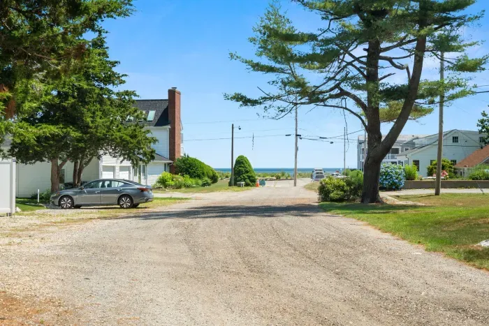 View of the ocean right from your front yard! Steps to the cliff walk