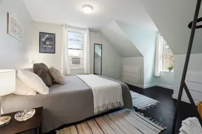 Second bedroom boasts a full size memory foam bed