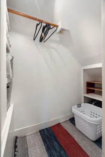 Main bedroom closet.