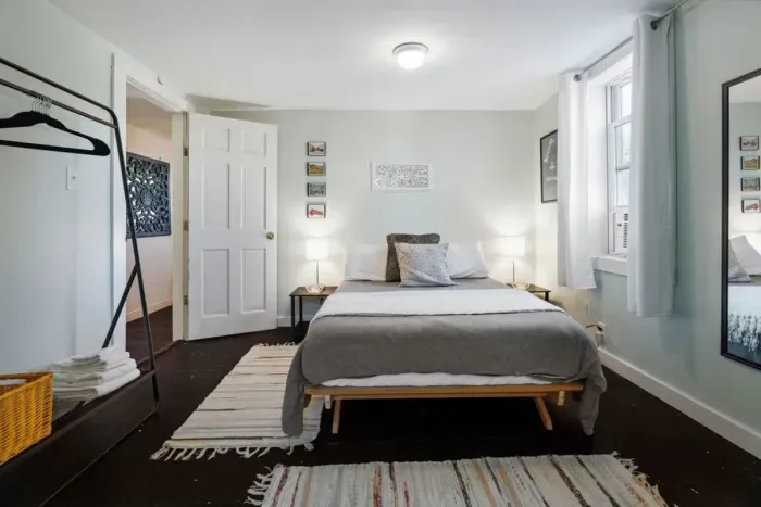 Second bedroom boasts a full size memory foam bed