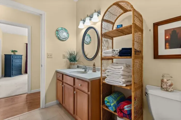 Bathroom #2 with stand up shower.