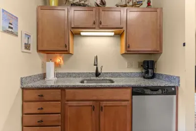 Fully equipped kitchen perfect for cooking and enjoying home-cooked meals.