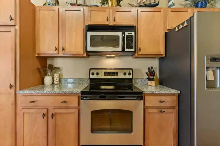 Fully equipped kitchen perfect for cooking and enjoying home-cooked meals.