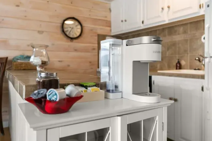 Keurig Coffee station for guests to enjoy.