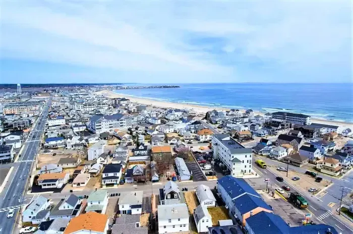 Hampton Beach aerial view