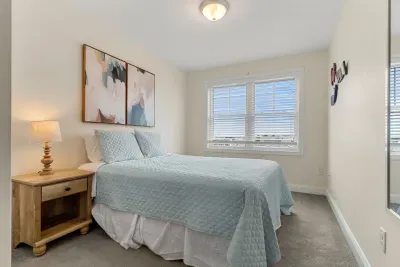 Bedroom #2 with queen bed.