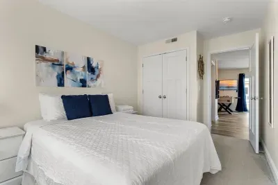 Bedroom #3 with queen bed.